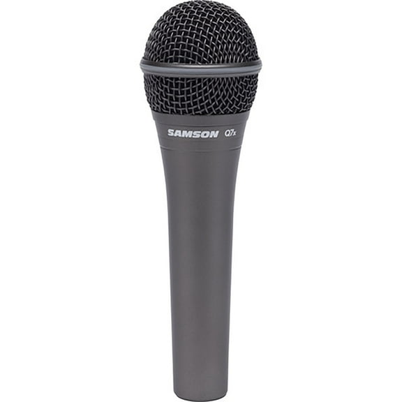 Samson Q2U Black Handheld Dynamic USB Microphone with Boom Arm and Pop ...