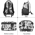 thumbnail image 4 of ZUXONGSY Cat Print Backpack for Boys Girls Elementary School Bag Middle High Schoolbag Bookbag with Lunch Box Pencil Case and Water Bottle Holder 4 In 1 Back Pack Rucksack, 4 of 6