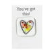 thumbnail image 1 of Xihbxyly Artículos En Exceso Liquidación Todo Regalo de Recuerdo de Corazón de Vidrio de Bolsillo Regalo de Recuerdo de Corazón de Vidrio de Bolsillo, 1 of 2