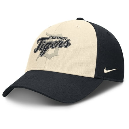 Men's Nike Navy/Natural Detroit Tigers Statement Club Performance Adjustable Hat