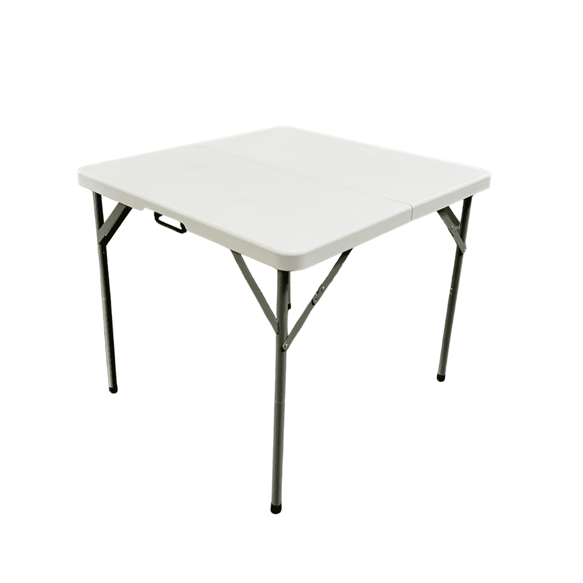 Titan Series 34 Square Plastic Bi-Folding Table - Closeout