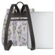 thumbnail image 3 of Easygdp Lavender Flowers Mochila de Cuero para Mujeres, Bolso de Hombro, Bolsos de Mano de Moda para Trabajo y Viajes, 3 of 4