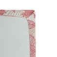 thumbnail image 2 of Ambesonne Romance Fitted Sheet, Pink Flowers and Leaves, Queen Size, Pink, 2 of 2