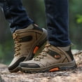 thumbnail image 3 of YOURDIARY Mens Hiking Boots Water Resistant Anti-Slip Outdoor Trekking Camping Shoes with Ankle Support, 3 of 7