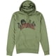 thumbnail image 1 of Elevenparis Hombre Skeleton Hoodie Sudadera verde S, 1 of 2