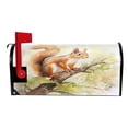 thumbnail image 3 of Ryvnso Mailbox Cover Cute Squirrel on Tree Magnetic Mailbox Wrap Standard Size 21x18 Inch, 3 of 8