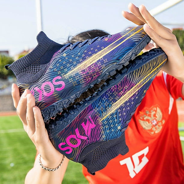 Kids CERYTHRINA Menu2019s Athletic Soccer Cleats Laceless Boys