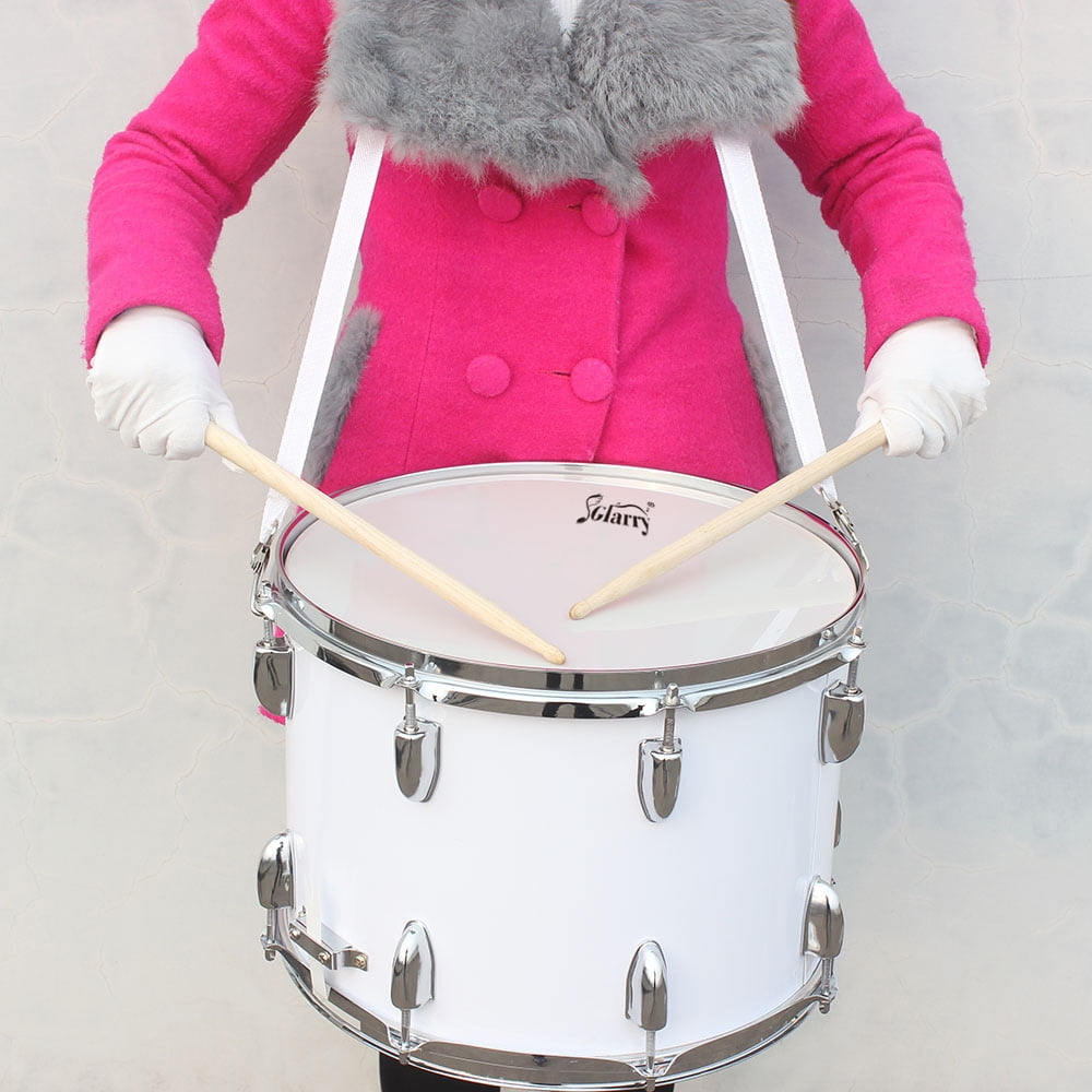 Lowestbest 14"*10" Professional Snare Drum with Drumsticks & Drum Key & Strap Set, Musical Instruments for Kids Beginners - Black Lowestbest 14"*10" Professional Snare Drum with Drumsticks & Drum Key & Strap Set, Musical Instruments for Kids Beginners - Black