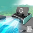 thumbnail image 2 of 4-in-1 Car Fan with Phone Holder, Aromatherapy & Parking Sign, 12V USB Cooling, 2 of 9