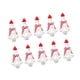 thumbnail image 3 of 10 Piezas Botellas de Jugo Navidad Botellas en Forma de Contenedor de Bebidas Multifuncional Reutilizable PET con Tapa Hermética Adecuado para, 3 of 9