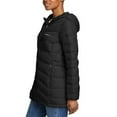 thumbnail image 2 of Eddie Bauer Women's Hooded Chevron Down Parka (Black, Small), 2 of 5
