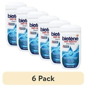 (6 pack) Biotene Fresh Mint Moisturizing Oral Rinse Mouthwash, Alcohol-Free, for Dry Mouth, 33.8 ounce