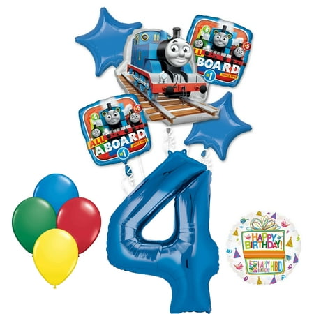 the Ultimate Thomas the Train Engine 4th Birthday Party Supplies