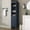 Blue, variant on Gray Particle Board and MDF Tall Storage Cabinet, 68 in Height with Adjustable Shelves