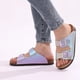 thumbnail image 2 of Zuecos de corcho de moda, zapatillas para mujer, sandalias planas de corcho de verano, zapatos de playa femeninos de verano con hebilla, chanclas clásicas degradadas, 2 of 6