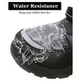 thumbnail image 4 of Apakowa Kids Boys Snow Boots Winter Waterproof Slip Resistant Cold Weather Boots (Toddler/Little Kid/Big Kid), 4 of 8