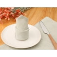 thumbnail image 4 of REGALWOVEN Linen Napkins Cloth Napkins Set of 6 Beige 14"x14", 4 of 6