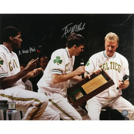 Mounted Memories Kevin McHale and Robert Parish Boston Celtics Autographed Photograph