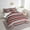 Red Gray White Black, variant on Erosebridal Modern Stripe Line Bedding Twin Size, Aesthetic Pink Gray White Black Comforter Sets with Sheets, Girly Room Decor Super Cozy 7pcs