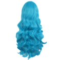 thumbnail image 4 of LinYooLi 28 Pouces/70 cm Perruque Synthétique Cheveux Longs Bouclés (Brun Blond Mélangé), 4 of 4