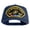Navy, variant on U.S. Marine Corps Korean War Veteran 1950-53 Patched Solid Cotton Twill 5 panel Mesh Back Cap - Black OSFM