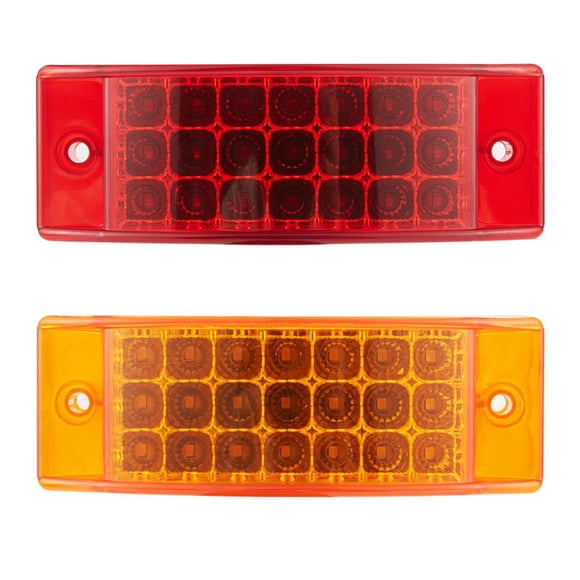 Luz Lateral Brillante Señal De Giro Modificación De Coche Para Camiones Remolques Vehículos De Ingeniería 21 Led