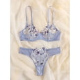 thumbnail image 5 of Purple Floral Lingerie Set, 5 of 5