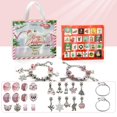 thumbnail image 2 of Calendario de Adviento de 24 días con joyas, caja sorpresa navideña, kit de pulsera para hacer tú mismo, cuenta regresiva navideña, regalo de Año Nuevo para niñas y niños, 2 of 5
