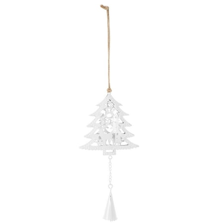 

OUNONA Xmas Hanging Snowflake Star Decor Iron Christmas Pendants for Decoration