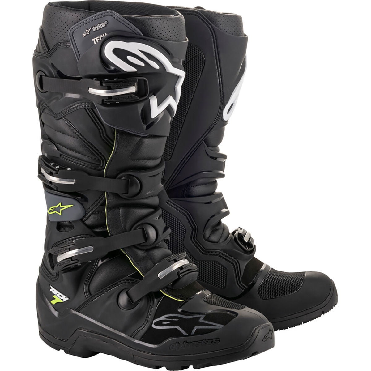 Black, US Size 7 Alpinestars Toucan Gore-Tex Mens Weatherproof Motorcycle Touring Boots 
