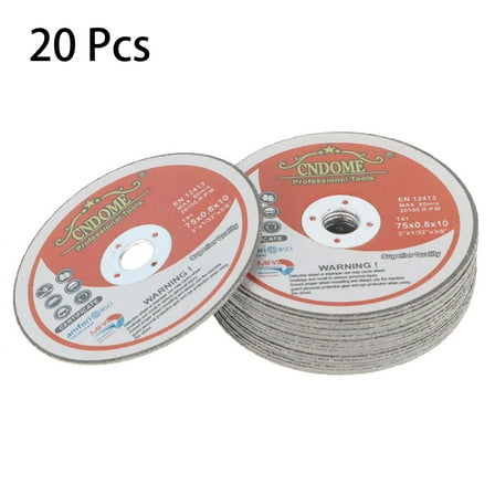 20 Pack Cut-Off Wheels, 3" Grinding Cutting Disc for Cutting Metal Steel