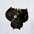 thumbnail image 3 of CafePress - Black Sushi Cat T Shirt - Men's Classic Graphic T-Shirt, 3 of 4