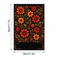 thumbnail image 4 of Fall Floral Garden Flag, Autumn Harvest Flower Yard Flag, Thanksgiving Seasonal Decor, Single‑Sided Printed Flag for Outdoor Porch Patio Lawn Yard Home Decoration, 4 of 6
