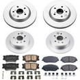 thumbnail image 2 of PowerStop Front and Rear Geomet Coated Brake Rotor and Pad Kit Fits: TOYOTA Select Models CRK7931, 2 of 5