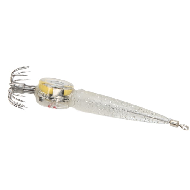 Anzuelo luminoso para señuelos de peces, anzuelo luminoso para señuelos de peces, anzuelo de pesca LED, anzuelo luminoso para sepia y calamar, diseño exquisito