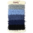 thumbnail image 1 of Jseng 10 paquetes de gomas para el cabello – Elásticos gruesos para el cabello sin daños – Bandas elásticas de rizo sin costuras para coleta – Accesorios para el cabello grueso y rizado – Azul fresco, 1 of 5