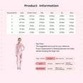 thumbnail image 7 of iiniim Kids Girls Ballet Unitard Jumpsuit Shiny Diamond Catsuit Full Bodysuit Dance Leotard for Gymnastics Performance Pink 6, 7 of 7