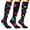 6# Hot Pink, variant on WTXUE Knee-High Athletic Compression Socks, Compression Socks for Women Arch Support Socks for 3 Pairs of Compression Socks for Men Support Socks for Sports Scrunch Hot Pink