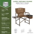 thumbnail image 3 of Silla de camping TIMBER RIDGE FC-95200XL plegable con mesa lateral y bolsa hielera 136kg, 3 of 4