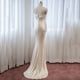 thumbnail image 2 of Vestidos largos elegantes de satén para mujer, vestidos de fiesta de invitados, de sirena, Sexy, sin tirantes, de cóctel, 2022, 2 of 5