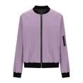 thumbnail image 6 of Mgmyaa Women's Jacket Zip-Up Rainproof Windproof Waterproof Lightweight Bomber Jacket, 6 of 6