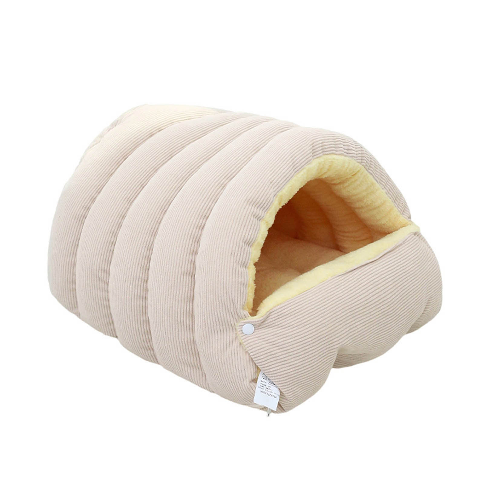 Nebwoak Detachable Washable Winter Soft-Padded Cat Bed & Dog Bed, Enclosed Insulated Thickened Pet Sleeping Bag