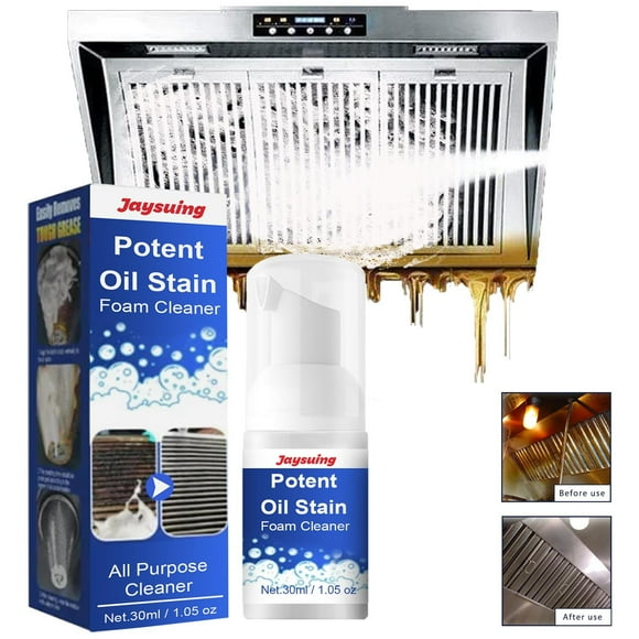 DPTALR Bubble Cleaner, Foaming Heavy Oil Stain Cleaner, Kitchen Deep Cleaning Spray, Stubborn Grease & Grime Remover For Range Hoods, Ovens, Grills, Pots, Sinks.30ml