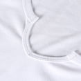thumbnail image 4 of Weikingp Tight Shirts For Women，Trendy Crop Tops Skin Tight Shirts Short-Sleeve Compression Shirts For Women Basic Tees For Women Full Length Tops For Women White L, 4 of 9