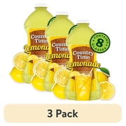 (3 pack) Country Time Flavored Drink, 1 Bottle, for Flavorful Hydration and Shareable Refreshment, Lemonade, No Artificial Sweeteners, Good Source of Vitamin C, 96 oz