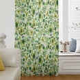 thumbnail image 6 of St. Patrick's Day Sheer Curtains 84 Inches Long, Lucky Shamrocks Vintage Leaves Light Filering Curtains, Breathable Simi Curtain Privacy Drapes for Living Room Bedroom Lightweight Window Treatment, 6 of 9