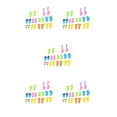 thumbnail image 2 of maskred 10pcs Animal Fruit Fork Cartoon Children Snack Dessert Pick Stick Toddler Table Toothpick Dining Kitchen Tableware As Shown 5Set, 2 of 6