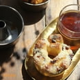 thumbnail image 4 of CHEFMADE Mini Angel Food Pan Set, 3.5-inch 4Pcs Non-Stick Chiffon Tube Pan for Oven and Instant Pot Baking, Dishwasher Safe (Champagne Gold), 4 of 8