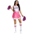 thumbnail image 1 of Women's School Girls Musical Party Halloween Cheerleader Costume Fancy Dress zhangyuxiang LED, 1 of 2