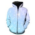 thumbnail image 1 of Sudadera con capucha y cremallera para hombre, diseño de copos de nieve de invierno, estilo hip hop, Harajuku, con estampado 3D, genial, con capucha, para primavera, 1 of 6